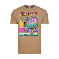 Vintage Coffee rolling into preschool Vintage Tee - BundleAndBundleShop