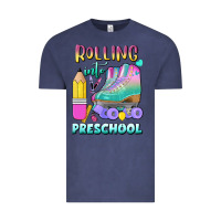 Vintage Denim rolling into preschool Vintage Tee - BundleAndBundleShop