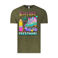 Vintage Olive rolling into preschool Vintage Tee - BundleAndBundleShop
