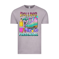Rolling Into Preschool Vintage Tee | Teevron