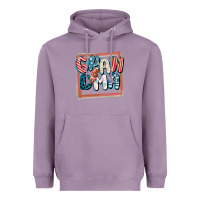 Lavender 4th of July grandma with lightning bolt Heavyweight Hoodie - FaDigitalArtStudio