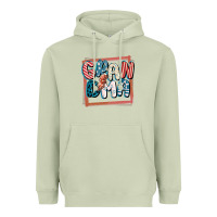 Matcha 4th of July grandma with lightning bolt Heavyweight Hoodie - FaDigitalArtStudio