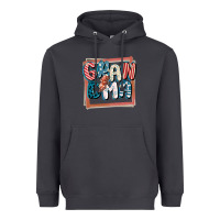 Smoke 4th of July grandma with lightning bolt Heavyweight Hoodie - FaDigitalArtStudio