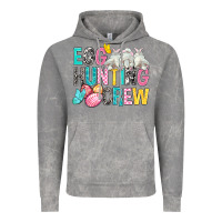 Cloud Rock Egg Hunting Crew Easter Vintage Hoodie - BundleAndBundleShop