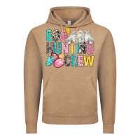 Vintage Coffee Egg Hunting Crew Easter Vintage Hoodie - BundleAndBundleShop