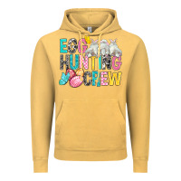 Vintage Mustard Egg Hunting Crew Easter Vintage Hoodie - BundleAndBundleShop