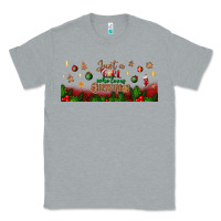 Heather Grey just a girl who loves christmas libbey glass Classic Tee - BundleAndBundleShop