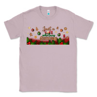 Lilac just a girl who loves christmas libbey glass Classic Tee - BundleAndBundleShop