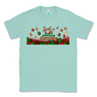 Seafoam just a girl who loves christmas libbey glass Classic Tee - BundleAndBundleShop