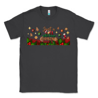 Smoke just a girl who loves christmas libbey glass Classic Tee - BundleAndBundleShop