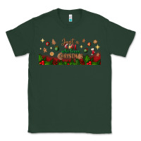 Sports Green just a girl who loves christmas libbey glass Classic Tee - BundleAndBundleShop