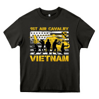 Asphalt 1st air cavalry vietnam veteran Heavy Core Tee - Jasminsmagicworld