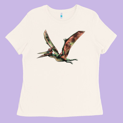 Pteranodon Ladies Tee Designed By Lillyallendesigns