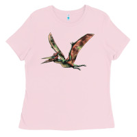 Bubblegum Pink Pteranodon Ladies Tee - LillyAllenDesigns