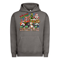 Pigment Tornado Merry Christmas  tractor Urban Hoodie - CowhideDigitalArt