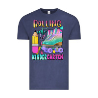 Vintage Denim rolling into kindergarten Vintage Tee - BundleAndBundleShop