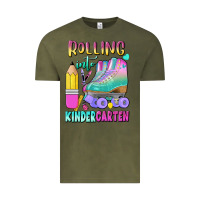 Vintage Olive rolling into kindergarten Vintage Tee - BundleAndBundleShop