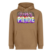 Toasted Coconut Happy pride Heavyweight Hoodie - FaDigitalArtStudio