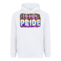 White Happy pride Heavyweight Hoodie - FaDigitalArtStudio