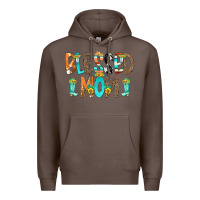 Coffee Blessed Mom Premium Hoodie - CowCowDesign