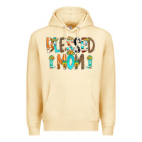 Pina Colada Blessed Mom Premium Hoodie - CowCowDesign