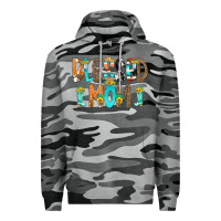Slate Camo Blessed Mom Premium Hoodie - CowCowDesign