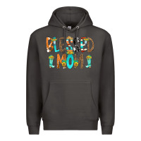 Smoke Blessed Mom Premium Hoodie - CowCowDesign