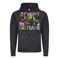 Vintage Black Happy Eastrawr Easter Vintage Hoodie - BundleAndBundleShop