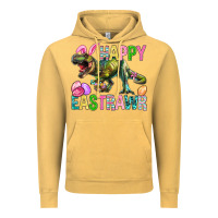 Vintage Mustard Happy Eastrawr Easter Vintage Hoodie - BundleAndBundleShop