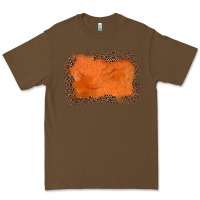 Cacao gemstone orange leopard background Premium Tee - JahusDesignShop