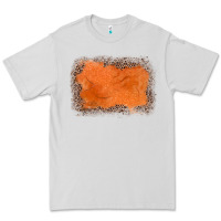 Dove Grey gemstone orange leopard background Premium Tee - JahusDesignShop