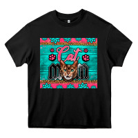 Black Western Bengal Cat Mom Heavy Core Tee - LillyAllenDesigns