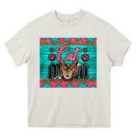 Cream Western Bengal Cat Mom Heavy Core Tee - LillyAllenDesigns