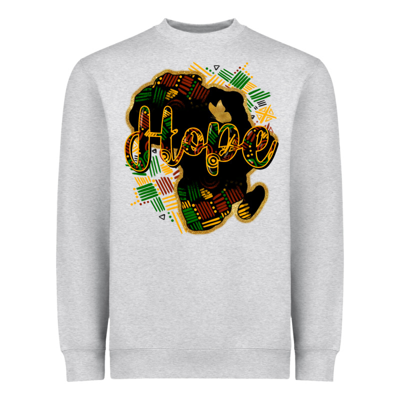 Hope Black History Heavyweight Sweatshirt by NancyCooperArtShop | Teevron