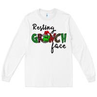 White Merry Grinch Mas Long Sleeve Tee - Bettercallsaul