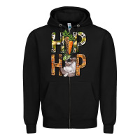 Black Hip hop Easter boy Easter Day Zipper Hoodie - HowdyJamesFarm