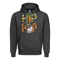 Charcoal Heather Hip hop Easter boy Easter Day Zipper Hoodie - HowdyJamesFarm