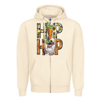 Sandshell Hip hop Easter boy Easter Day Zipper Hoodie - HowdyJamesFarm