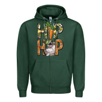 Sports Green Hip hop Easter boy Easter Day Zipper Hoodie - HowdyJamesFarm