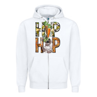 White Hip hop Easter boy Easter Day Zipper Hoodie - HowdyJamesFarm