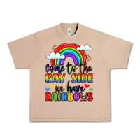 Burro come to the gay side we have rainbows Urban Heavy Tee - LillyAllenDesigns