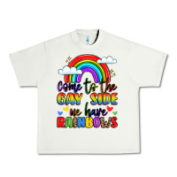 Come To The Gay Side We Have Rainbows Urban Heavy Tee | Teevron