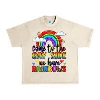 Sandshell come to the gay side we have rainbows Urban Heavy Tee - LillyAllenDesigns