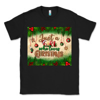 Black just a girl who loves christmas tumbler Classic Tee - BundleAndBundleShop