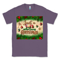 Lavender just a girl who loves christmas tumbler Classic Tee - BundleAndBundleShop