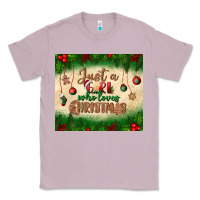 Lilac just a girl who loves christmas tumbler Classic Tee - BundleAndBundleShop