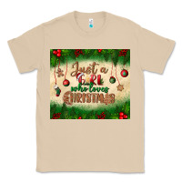 Mushroom just a girl who loves christmas tumbler Classic Tee - BundleAndBundleShop