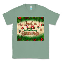 Sage just a girl who loves christmas tumbler Classic Tee - BundleAndBundleShop