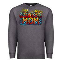 Charcoal Heather Hot mess mom Mother's Day Premium Sweatshirt - FaDigitalArtStudio