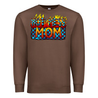 Chestnut Hot mess mom Mother's Day Premium Sweatshirt - FaDigitalArtStudio
